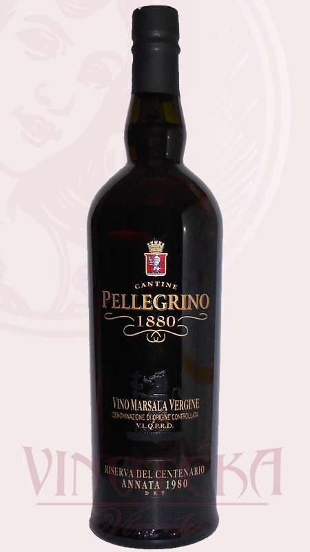 Marsala Vergine Riserva del Centenario annata 1980 D.O.C., Cantine Pellegrino