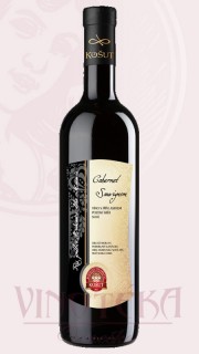 Cabernet Sauvignon, pozdní sběr, 2017, Vinařství Košut