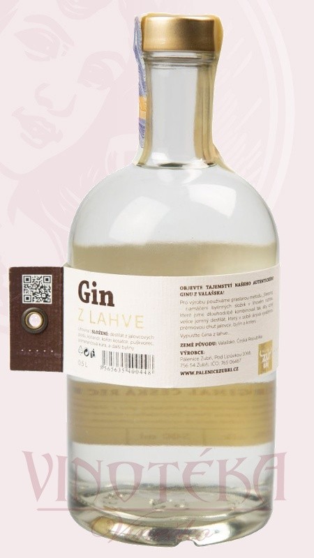 Gin, 42%, Pálenice Zubří