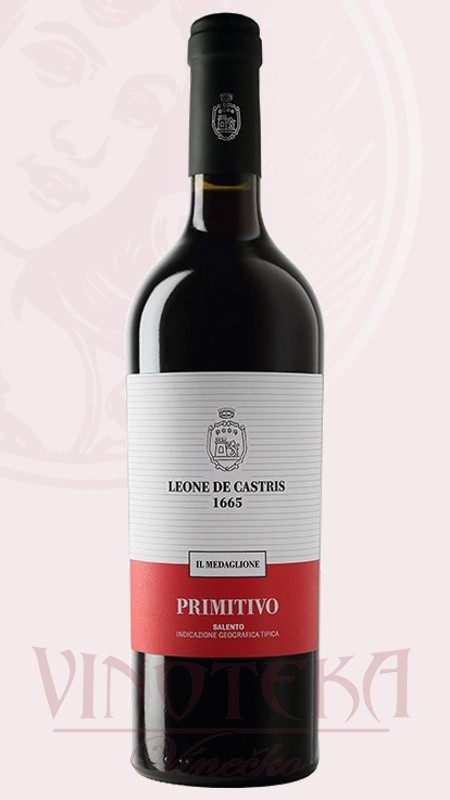 Primitivo rosso, IGT, Leone de Castriz Medaglione