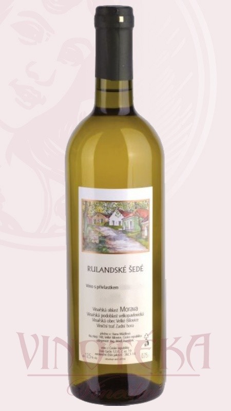 Rulandské šedé, pozdní sběr, 2017, František Mádl