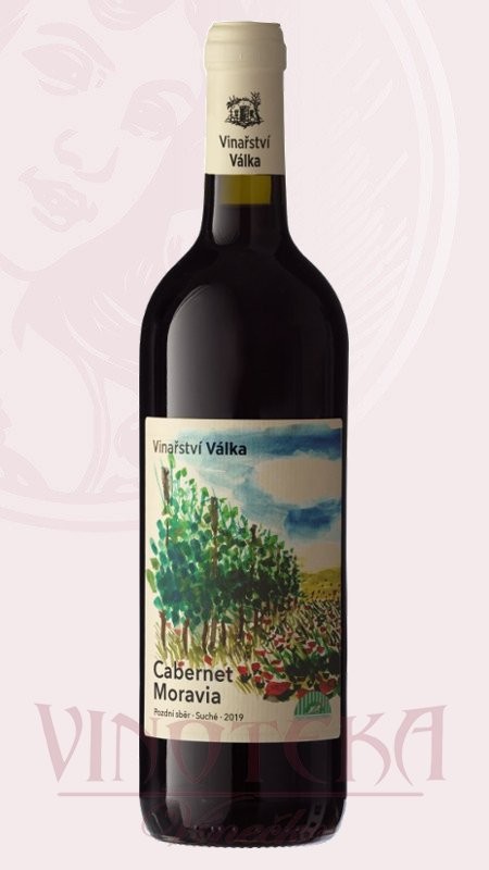 Cabernet Moravia BIO, pozdní sběr, Vinařství Válka
