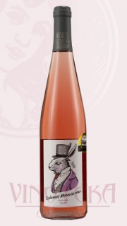 Cabernet Moravia rosé, pozdní sběr, 2020, Vinařství Nosreti