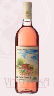 Cuvée La Guerre ROSÉ, BIO, pozdní sběr, Vinařství Válka