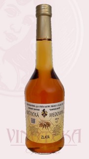  Koštická medovina, 0,5 l, zlatá