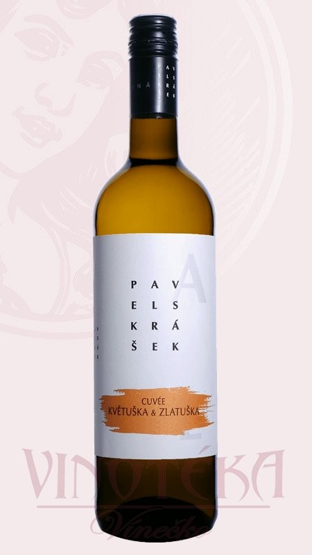 Květuška/Zlatuška cuvée, zemské, Vinařství Skrášek