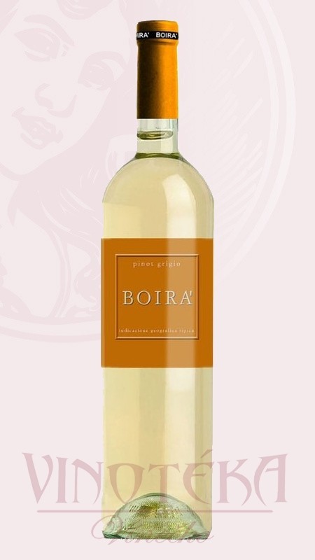  Pinot Grigio, 2020, organic wine, Boira