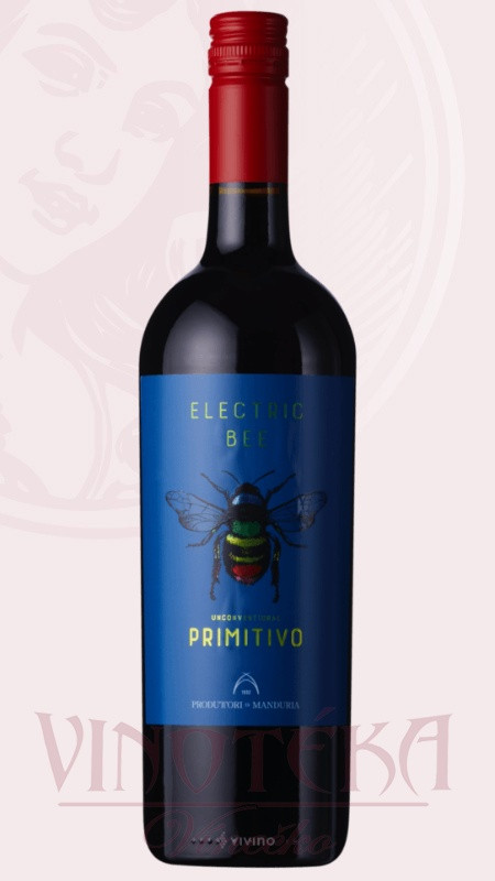 Primitivo, Electric Bee, IGT, 2021, Manduria