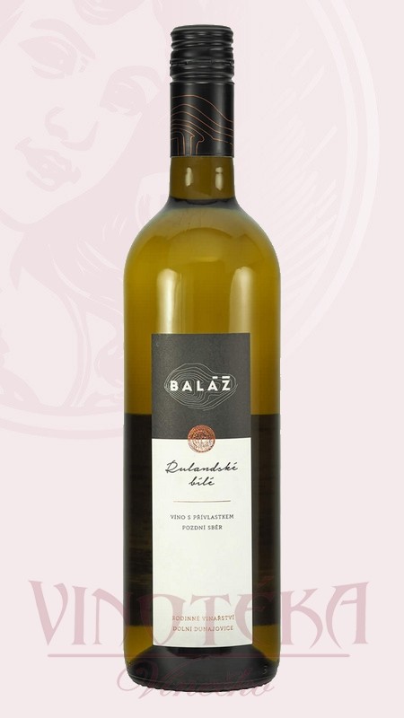 Rulandské bílé, pozdní sběr, Vinařství Baláž