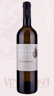 Rulandské šedé, polosuché, pozdní sběr, Vinařství Šebesta