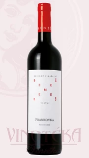 Frankovka, pozdní sběr, Vinařství Beneš