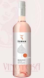 Merlot Klaret, pozdní sběr, Vinařství Šoman