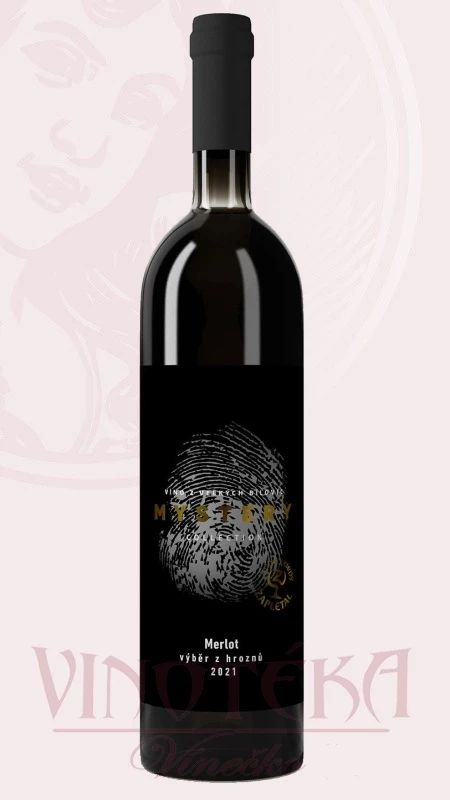  Merlot, MYSTERY, výběr z hroznů, Tibor Zapletal