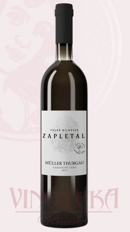 Müller Thurgau, kabinetní, Zapletal Tibor