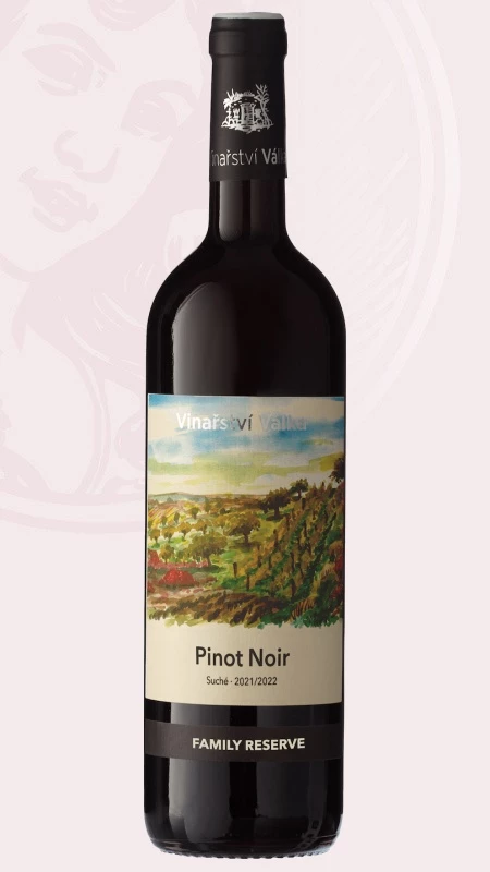 Pinot Noir, FAMILY RESERVE, zemské, Vinařství Válka