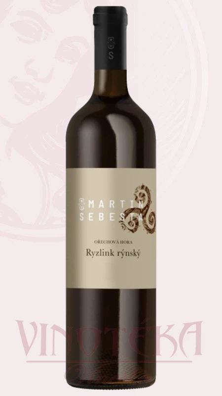 Ryzlink rýnský, pozdní sběr, Ořechová hora, Vinařství Šebesta