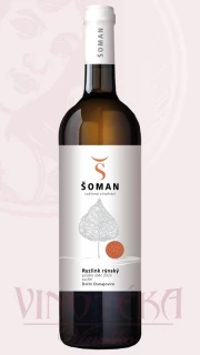  Ryzlink rýnský, pozdní sběr, suché, Vinařství Stanislav Šoman