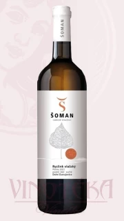  Ryzlink vlašský, pozdní sběr, Vinařství Šoman