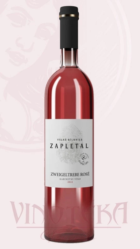 Zweigeltrebe ROSÉ, kabinetní, Zapletal Tibor