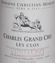 Chablis Grand Cru Les Clos, AOC, 2006, Domaine Christian Moreau