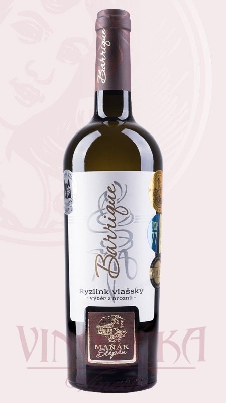 Ryzlink vlašský, Vinařství Štěpán Maňák